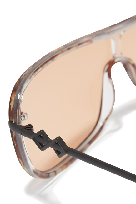 Jordan Visor-Frame Sunglasses